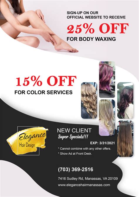 elegance hair salon manassas va.